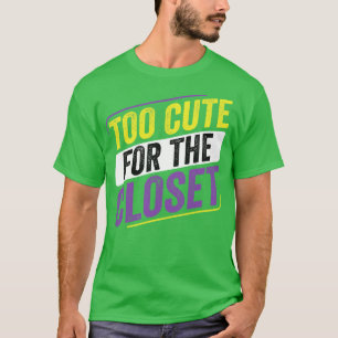 Camiseta Não Binário Muito Bonito para Enby LGBT de Armário