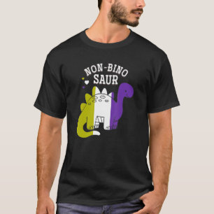 Camiseta Não Binossauro Não Binário