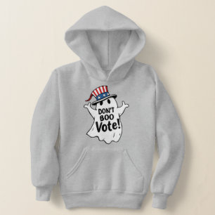 Camiseta Não Boo, Vote! Diversão Política do Halloween Mash