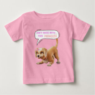 Camiseta Não Brinque com Esta Princesa