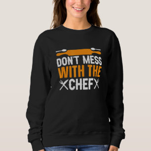 Camiseta Não Brinque Com O Chef  Cozinha do Sous Chef