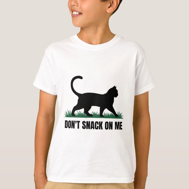 Camiseta Não brinque comigo Gato 3 (Frente)