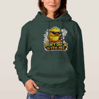 Camiseta Não Brinque Comigo, Pato Durão e Engraçado