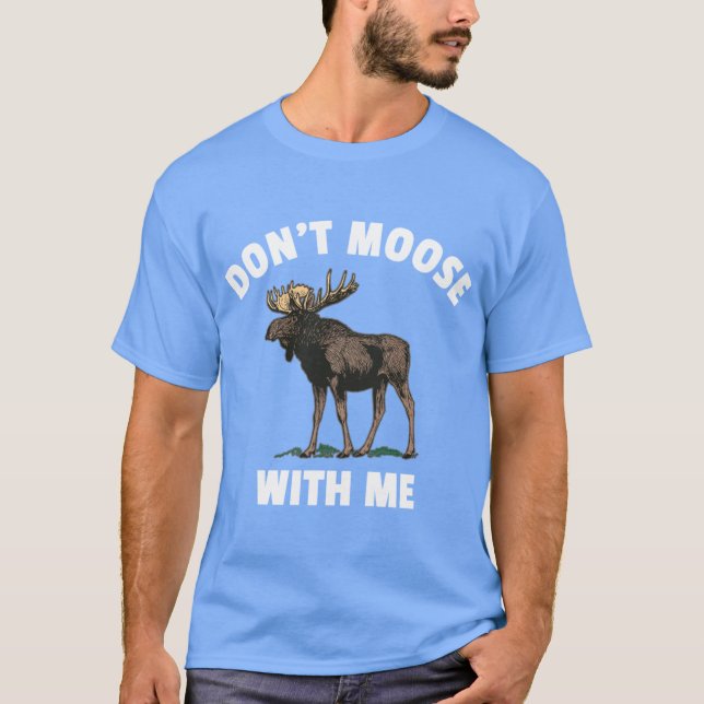 Camiseta Não Brinque Comigo, rapaz (Frente)
