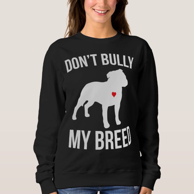 Camiseta Não Bully My Breed Pitbull (Frente)