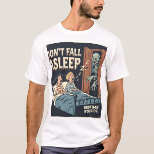 Camiseta "Não caia no sono, Arte Retrorífica - Beduto Assus