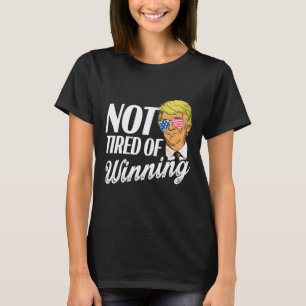 Camiseta Não Cansado De Ganhar Trump Em 2024