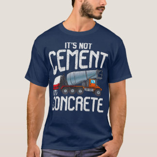 Camiseta Não Cement Seu Finalizador Concreto Concreto I
