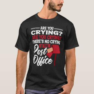 Camiseta Não Chorando No Correio Poste