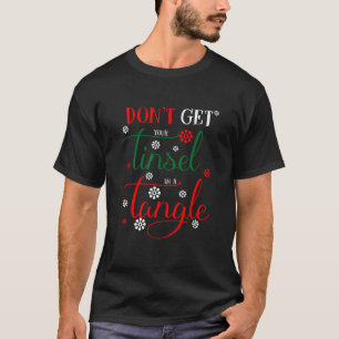 Camiseta Não coloque a sua mochila em um quadrado