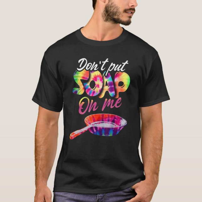 Camiseta Não coloque sabonete em mim (Frente)