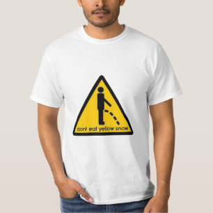 CAMISETA "NÃO COMA ESQUI ENGRAÇADO DO SNOWBOARD DA NEVE
