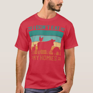 Camiseta Não coma meu vegetariano