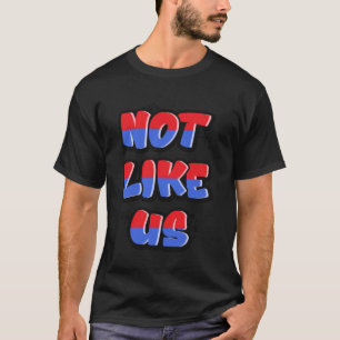 Camiseta NÃO COMO Grafite de Cultura da Costa Oeste dos EUA