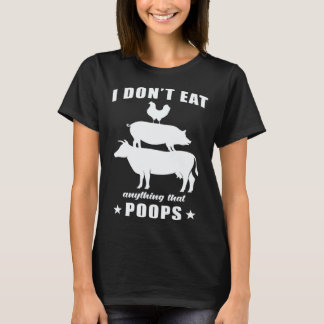 Camiseta Não Como Nada Que Faz Caca   Dizendo Cool Vega