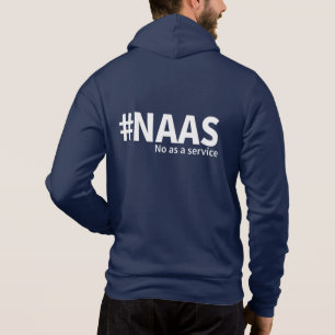 Camiseta Não como um Serviço NAAS Tech Humor