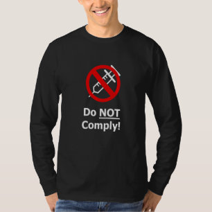Camiseta Não Completar A Seringa