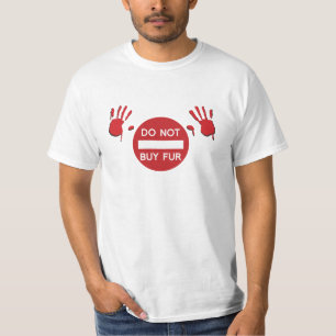 Camiseta Não comprar PELE