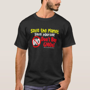 Camiseta Não compre GMOs