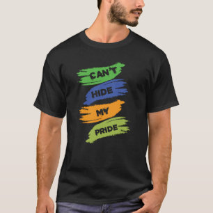 Camiseta Não consigo esconder meu orgulho LGBTQ ORGULHO