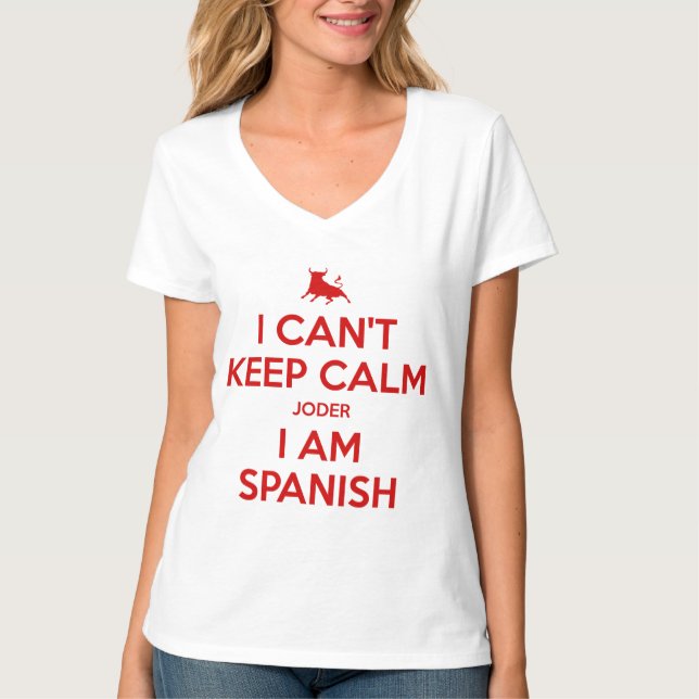 Camiseta Não consigo ficar calmo (Frente)