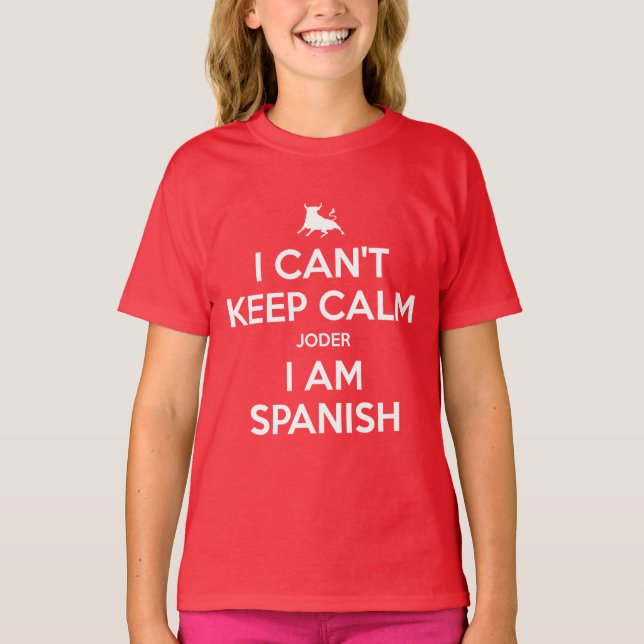 Camiseta Não consigo ficar calmo (Frente)