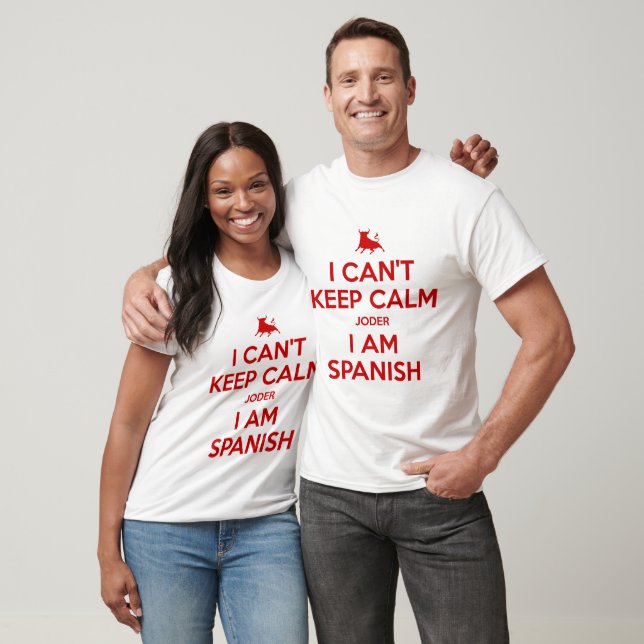Camiseta Não consigo ficar calmo (Unissex)