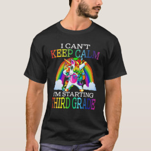 Camiseta Não consigo ficar calmo Estou começando o terceiro