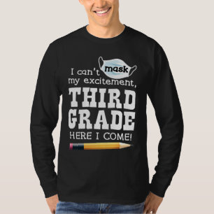 Camiseta Não consigo mascarar meu Entusiasmo 3º ano aqui