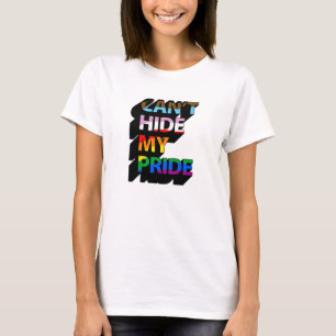 Camiseta Não consigo Ocultar meu Orgulho 3D