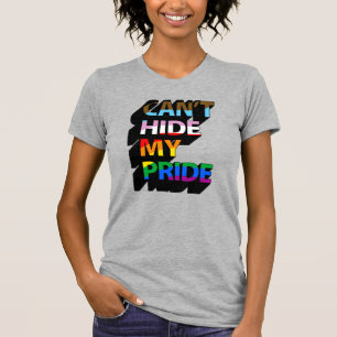Camiseta Não consigo Ocultar meu Orgulho 3D