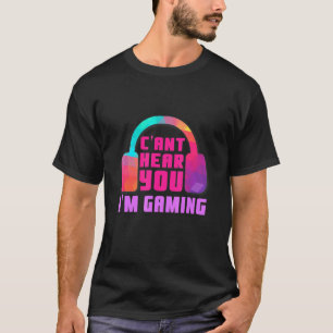 Camiseta Não Consigo Ouvir Você Im Jogo Jogo Jogos Fone Jog