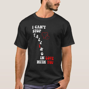 Camiseta Não consigo parar de me apaixonar por você Namorad