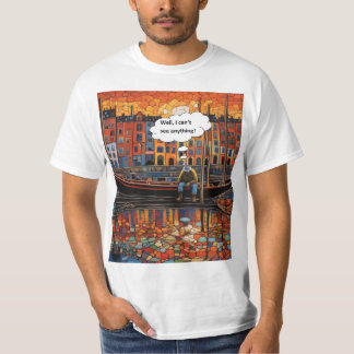 Camiseta Não consigo ver nada