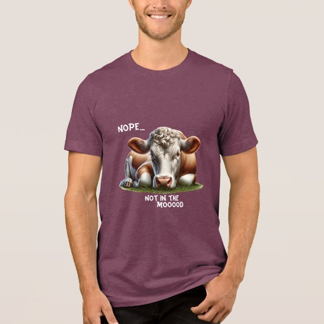 Camiseta Não... Cow Pun (Frente)
