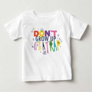 Camiseta Não cresça É uma armadilha