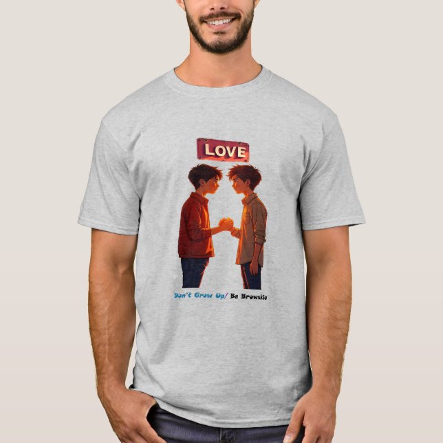 Camiseta Não cresça Irmandade (Frente)