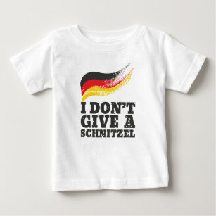 Camiseta Não dê à Schnitzel a bandeira alemã Oktoberfest