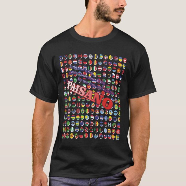 Camiseta Não De Que País Você Vem (Frente)