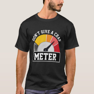 Camiseta NÃO DÊ UM design gráfico clássico de METER CRAP