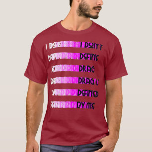 Camiseta Não Definir Drag Aquaria Queen