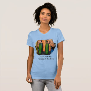 Camiseta Não deie meus "abobrinhas de Z dobro"!