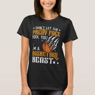 Camiseta Não Deixe a Cara Bonita Enganar Você Mulheres Meni