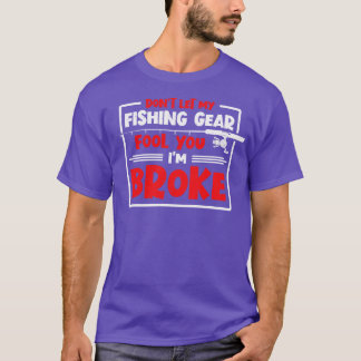 Camiseta Não Deixe A Minha Arte De Pesca Te Enganar Pescado