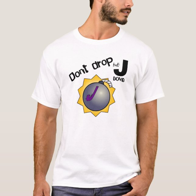 Camiseta Não deixe cair a J-Bomba (Frente)