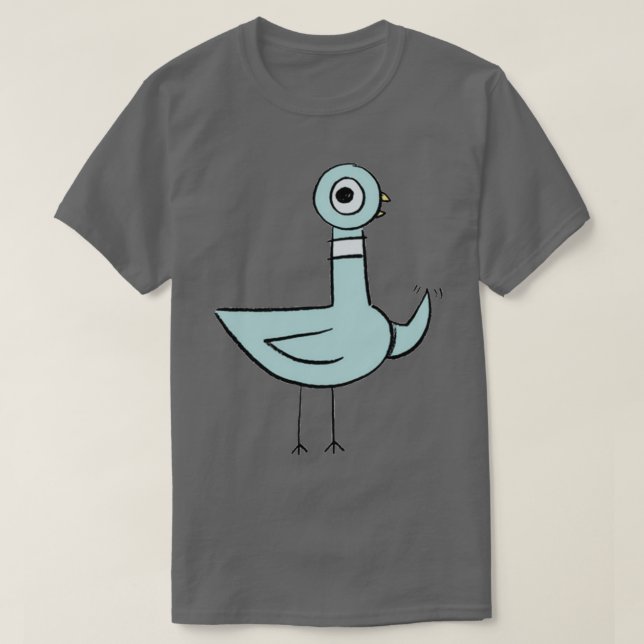 Camiseta Não deixe o pombo dirigir o barramento 18 (Frente do Design)