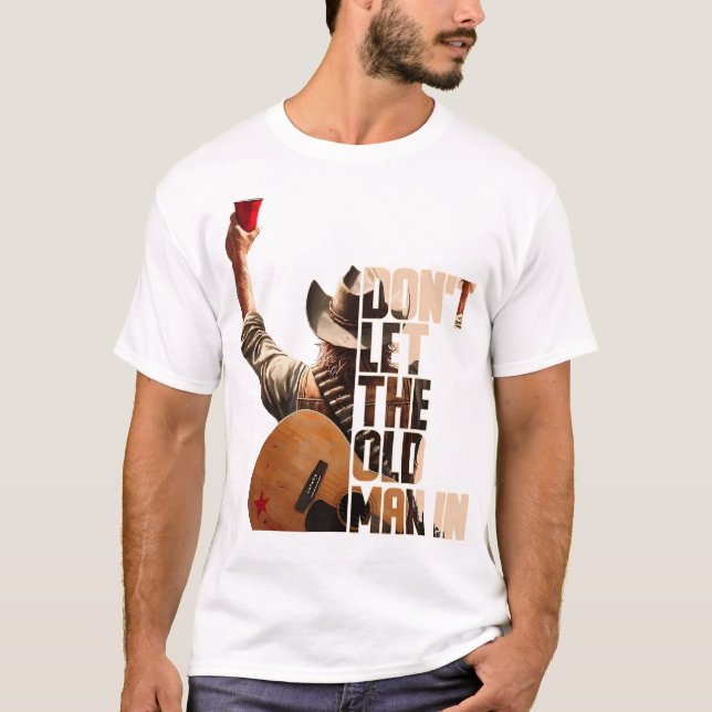 Camiseta Não Deixe O Velho Entrar (Frente)