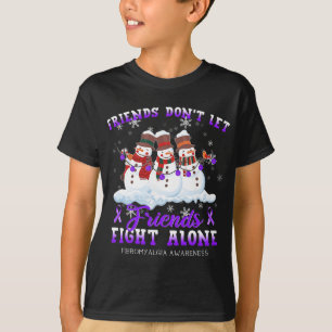 Camiseta Não deixe os amigos lutarem sozinhos contra a fibr