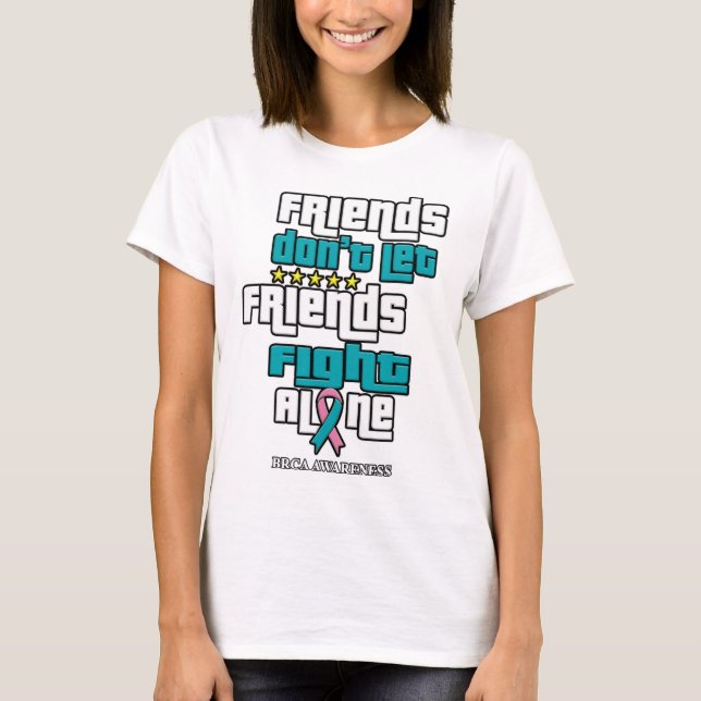 Camiseta Não deixe os amigos saberem (Frente)