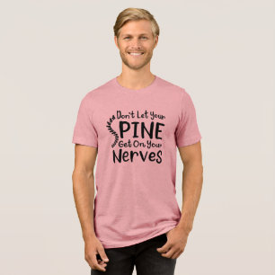 Camiseta Não deixe sua coluna entrar em Nervos Chiropractor